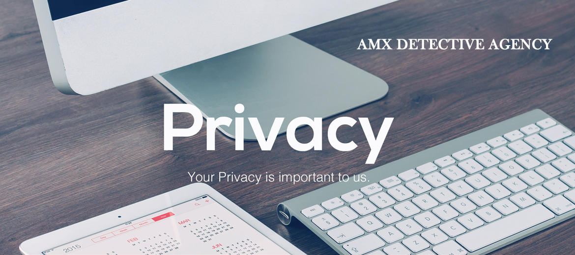 privacy policy for amx detective agency